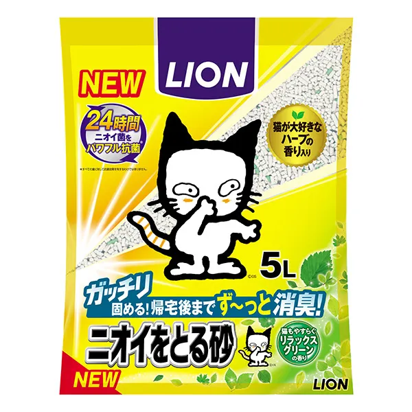 商品 ライオン ニオイをとる砂 画像