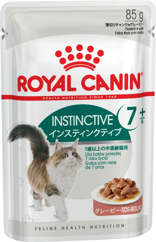 商品 ロイヤルカナン インスティンクティブ 7歳以上 パウチ 画像