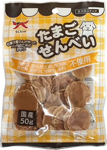 商品 オーシーファーム たまごせんべい 画像