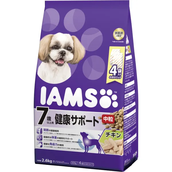 商品 アイムス 7歳以上用 健康サポート チキン 画像
