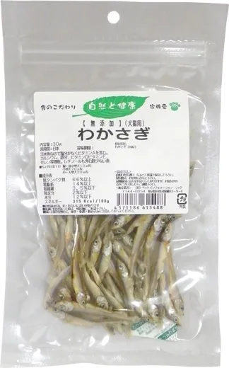 商品 無添加 国産 わかさぎ 30g 画像
