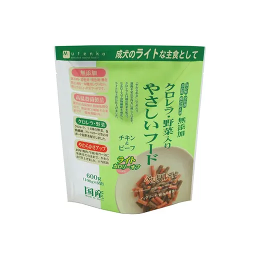 商品 ペッツルート クロレラ・野菜入り やさしいフード チキン&ビーフ ライト 画像