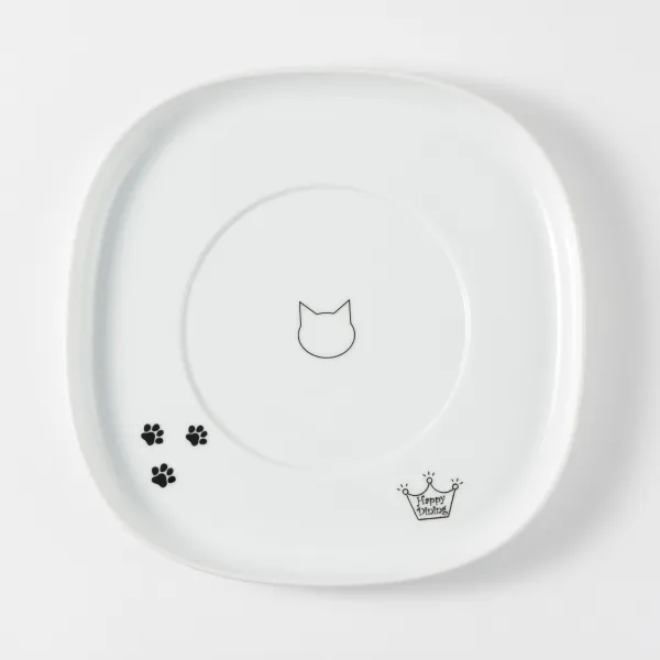 商品 猫壱 ハッピーダイニング専用食器トレー シングル 画像