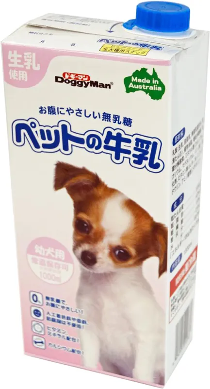 商品 ドギーマン ペットの牛乳 幼犬用 1000ml 画像