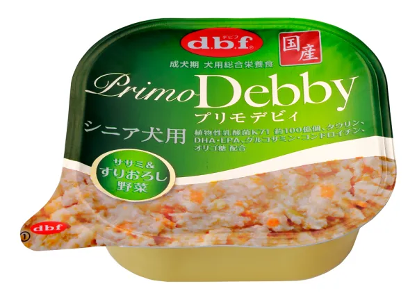 商品 プリモデビィ シニア犬用 ササミ&すりおろし野菜 95g 画像