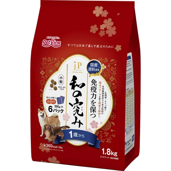 商品 ジェーピースタイル 和の究み 小粒 1歳からの成犬用 画像