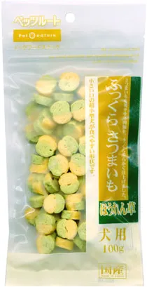 商品 ペッツルート ふっくらさつまいも ほうれん草 100g 画像
