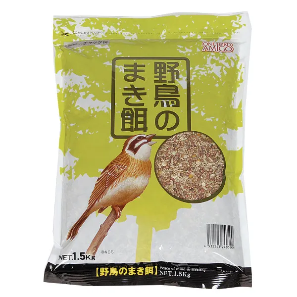 商品 アラタ ワンバード アミーゴ 野鳥のまき餌 1.5kg 画像