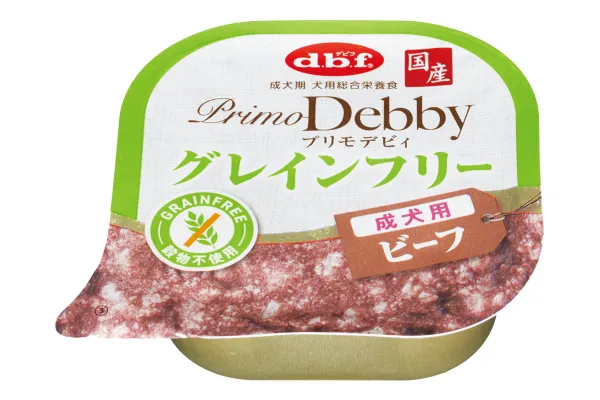 商品 プリモデビィ グレインフリー 成犬用 ビーフ 95g 画像