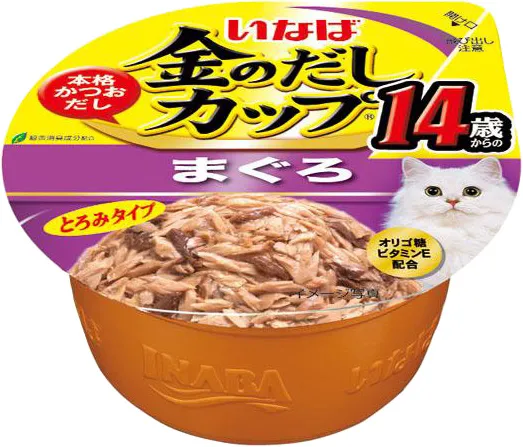 商品 いなば 金のだしカップ 14歳からのまぐろ 画像