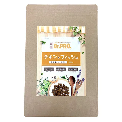 商品 国産 ドクタープロ チキン&フィッシュ 全年齢・犬用 画像