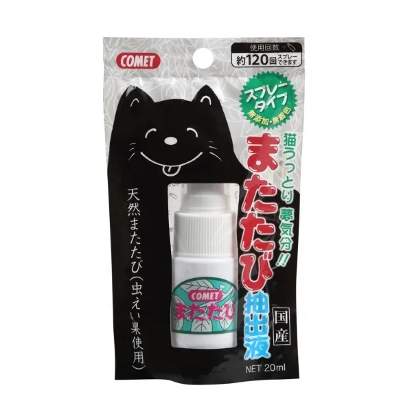 商品 コメット またたび抽出液 スプレータイプ 20ml 画像
