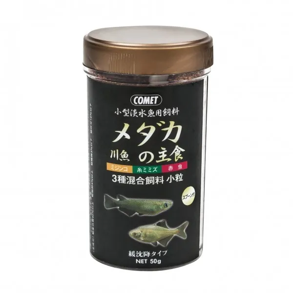 商品 コメット メダカ 川魚の主食 50g 画像