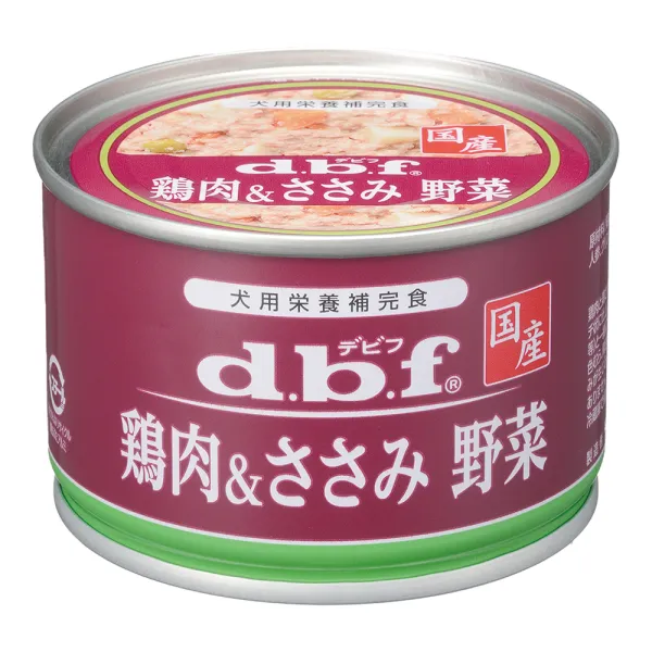 商品 デビフ 鶏肉&ささみ 野菜 150g 画像