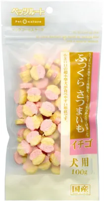 商品 ペッツルート ふっくらさつまいも イチゴ 100g 画像