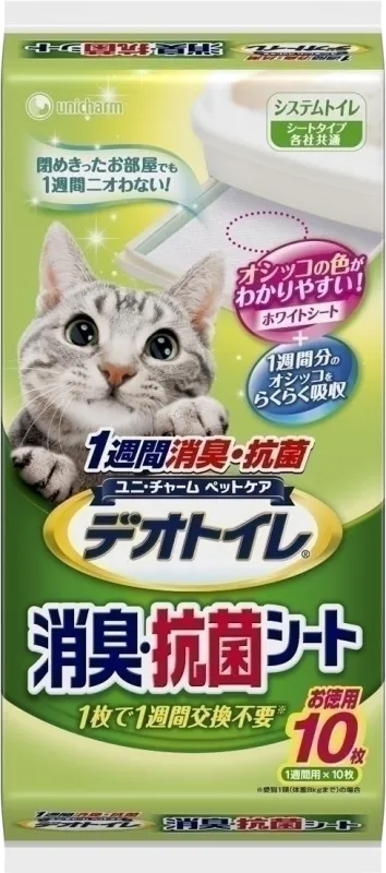 商品 1週間消臭・抗菌デオトイレ 消臭・抗菌シート 画像