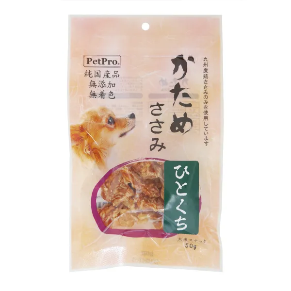 商品 ペットプロ 純国産かためささみひとくち 画像