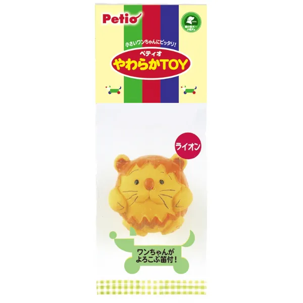 商品 ペティオ やわらかTOY ライオン 画像
