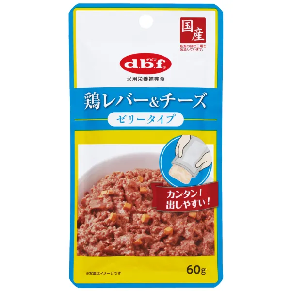 商品 デビフ 鶏レバー&チーズ ゼリータイプ 60g 画像