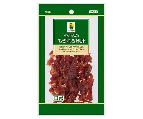 商品 アドメイト やわらか ちぎれる砂肝 50g 画像