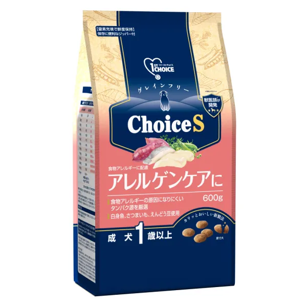 商品 ファーストチョイス ChoiceS アレルゲンケアに 成犬1歳以上 画像