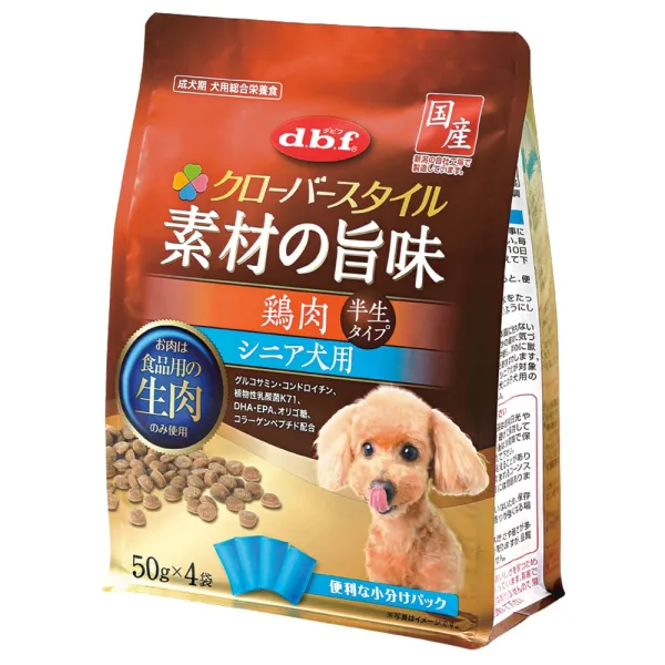 商品 デビフ クローバースタイル 素材の旨味 鶏肉 シニア犬用 画像