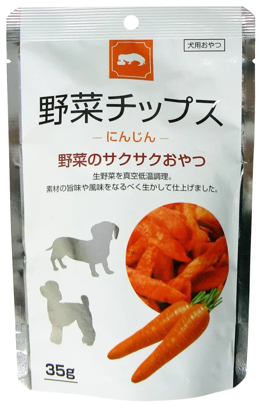 商品 藤沢商事 野菜チップス にんじん 35g 画像