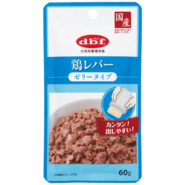 商品 デビフ 鶏レバー ゼリータイプ 60g 画像