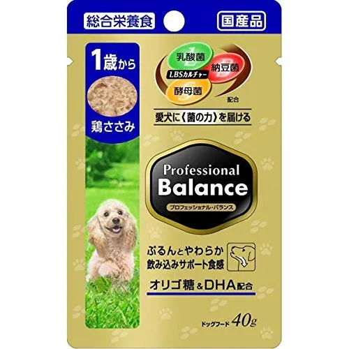 商品 プロフェッショナル・バランス パウチ 1歳から 鶏ささみ 画像