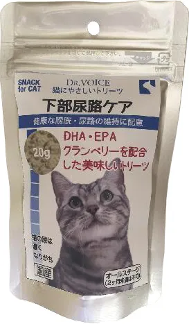 商品 ヴォイス 猫にやさしいトリーツ 下部尿路ケア 20g 画像