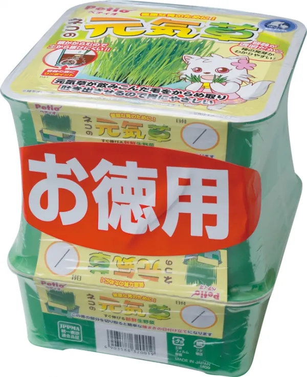 商品 ペティオ ネコの元気草 画像