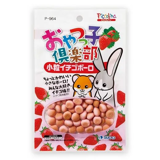 商品 スドー おやつっ子倶楽部 小粒イチゴボーロ 34g 画像
