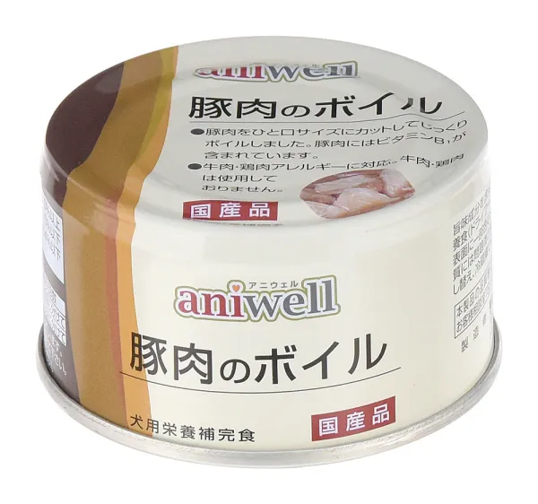 商品 アニウェル 豚肉のボイル 85g 画像