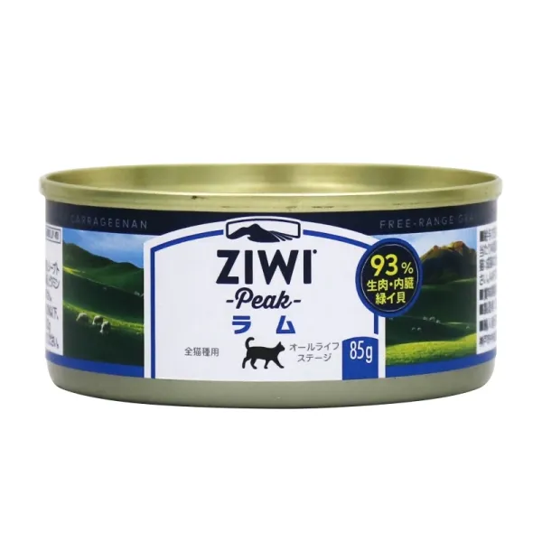 商品 ZiwiPeak キャット缶 ラム 画像
