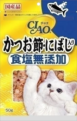 商品 いなば CIAO かつお節 にぼし入り 食塩無添加 画像