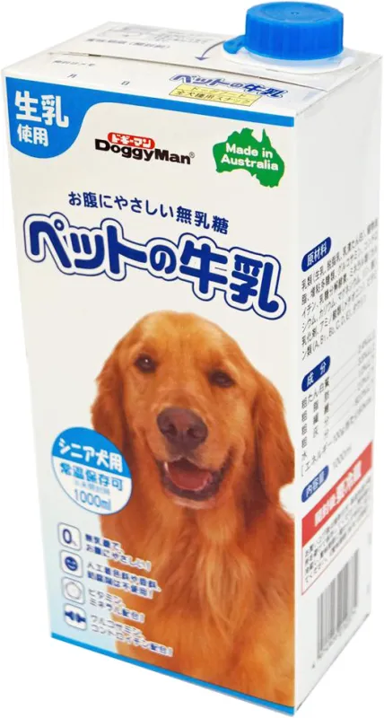 商品 ドギーマン ペットの牛乳 シニア犬用 1000ml 画像