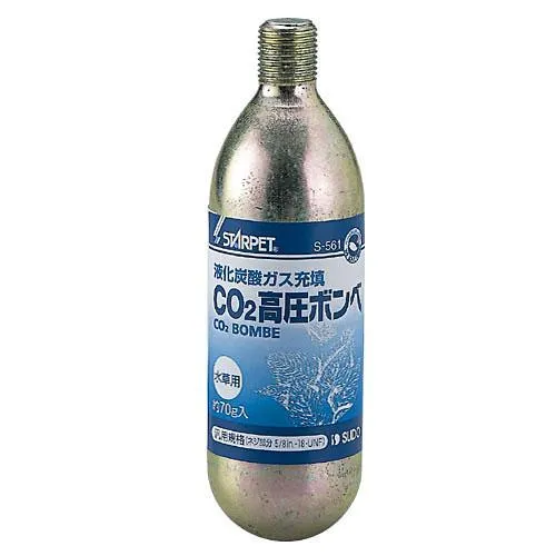 商品 スドー CO2高圧ボンベ 70g 画像