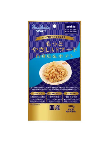 商品 ペッツルート もっとやさしいフード 白身魚&ポテト 画像