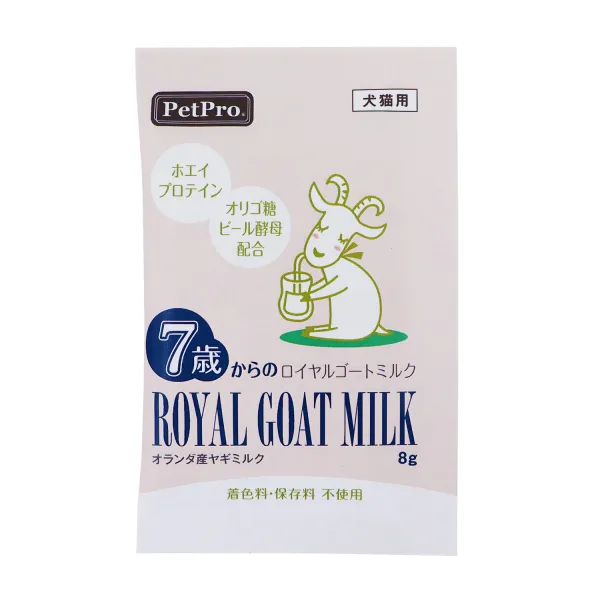 商品 ペットプロ 7歳からのロイヤルゴートミルク 画像