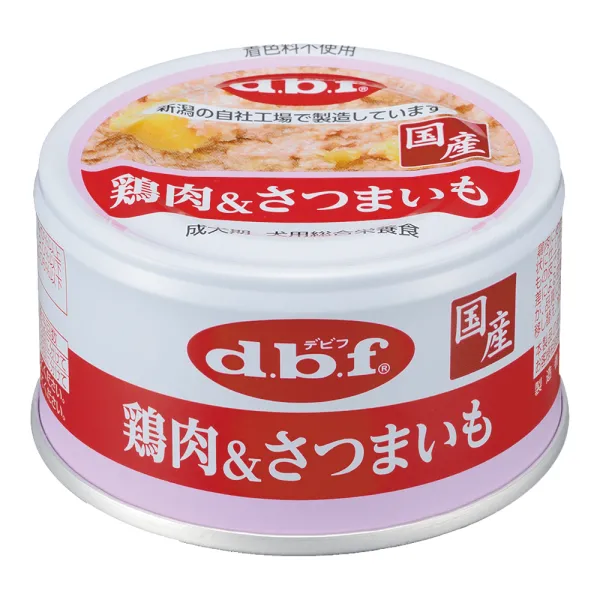 商品 デビフ 鶏肉&さつまいも 85g×3缶 画像