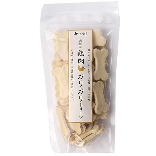 商品 北の極 鶏肉カリカリトリーツ 80g 画像