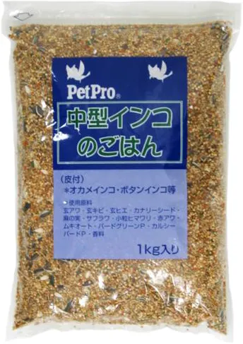 商品 ペットプロ 中型インコのごはん 画像