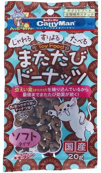 商品 キャティーマン またたびドーナッツ 20g 画像