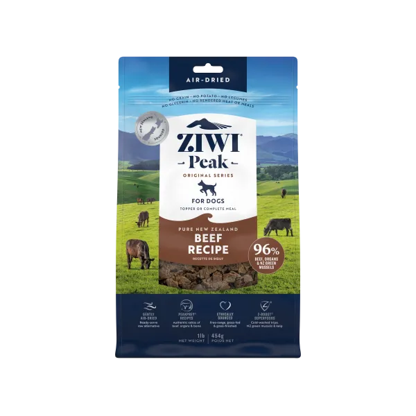 商品 ZiwiPeak エアドライ・ドッグフード ニュージーランド・グラスフェッドビーフ 画像