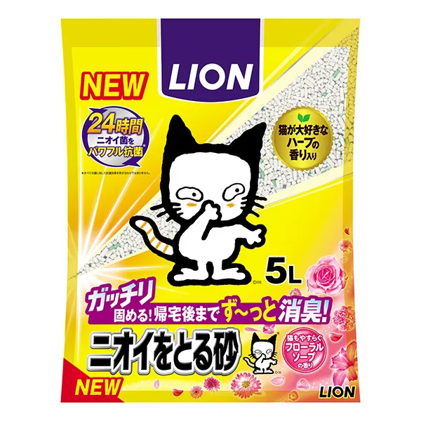 商品 ライオン ニオイをとる砂 画像