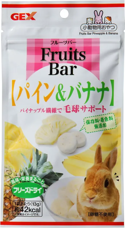 商品 GEX フルーツバー パイン&バナナ 画像