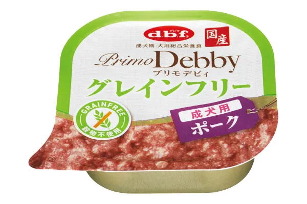 商品 プリモデビィ グレインフリー 成犬用 ポーク 95g 画像