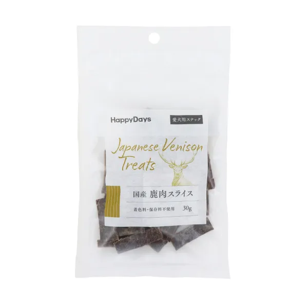 商品 HappyDays 国産鹿肉 犬用 画像