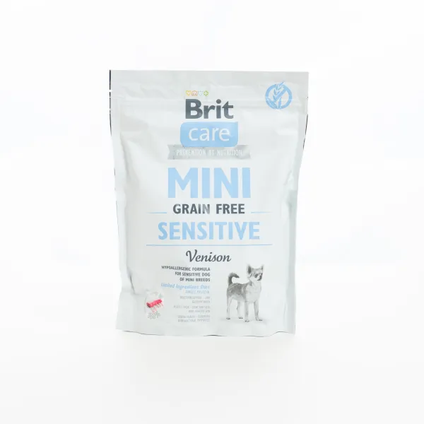 商品 Brit ケア ミニ グレインフリー ベニソン 画像