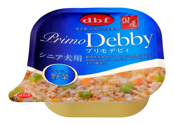 商品 プリモデビィ シニア犬用 ササミ&野菜 95g 画像